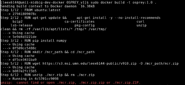 Docker Error Example